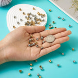 150pcs 201 Stainless Steel Beads 6mm Rondelle Spacer Bead Jewelry Making DIY