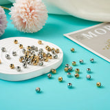 150pcs 201 Stainless Steel Beads 6mm Rondelle Spacer Bead Jewelry Making DIY