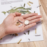 150pcs Tibetan Style Alloy Spacer Bars Jewelry Findings For DIY
