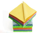 150pcs Silver Jewelry Polishing Cloth 80x80mm Double Sides Cotton