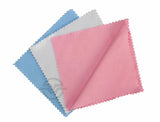 150pcs Silver Jewelry Polishing Cloth 80x80mm Double Sides Cotton