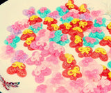 150pcs 25mm Butterfly Resin Flatbacks - Scrapbooking Crafts