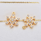 4PCS 14x11MM Zircon Robot Charms Pendants High Diy Jewelry Findings