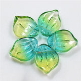 15MM 100Pcs Mixed Colors Czech Crystal Glass Charms Diy Jewelry Beads