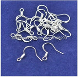 925 Sterling Silver Earrings Making Accessories 200PCS French Hook Earwires