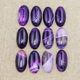 Assorted Natural Stone Oval Shape Cab Cabochons Beads 20Pcs/Lot