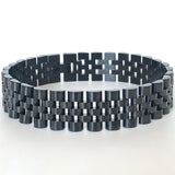 15MM Link Chain Men's Bracelet Polished Stainless Steel Jewelry