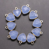 15MM Pink Crystal Heart Pendants for Jewelry Making