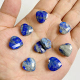 15MM Heart Stone Charm Bead Faceted Crystal Gem for Jewelry Making