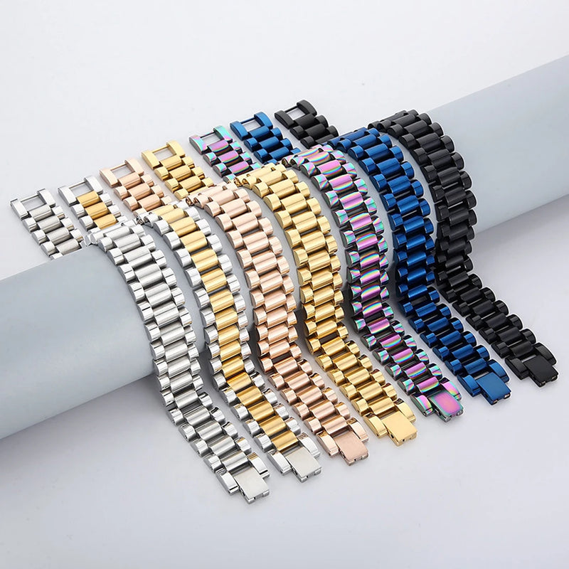 15MM Wide 8.66" Chain Wristband Man Bracelet Stainless Steel Boys Jewellery