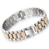 15MM Wide 8.66" Chain Wristband Man Bracelet Stainless Steel Boys Jewellery