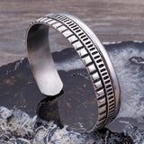15mm Mens Stainless Steel Bracelet Cuff Bangle Friendship Jewelry