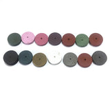 15MMx3MM 30PCS Mixed Jewelry Rubber Polishing Wheels Dental Jewelry Rotary Tool
