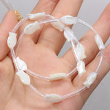15PC Natural Sea Shell Animal Beads Mother of Pearl Charms DIY Jewelry