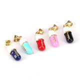15PCS Jewelry Pill Necklace Pendant Capsules Enamel Pendant Copper Charms