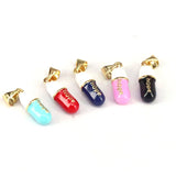 15PCS Jewelry Pill Necklace Pendant Capsules Enamel Pendant Copper Charms