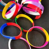 15PCS Fitness Wristband Mixed Gift Jewelry Lot