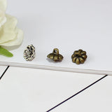 15PCS Flower Bead Caps for Jewelry Making Bracelet Accessories