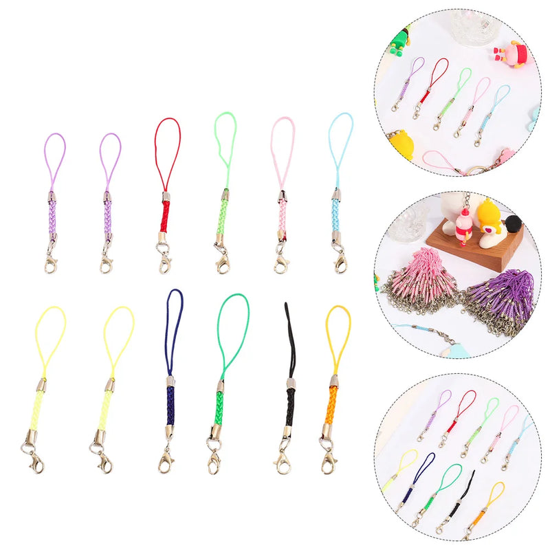 15PCS Portable Strap Lanyard for DIY Decor