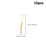 15PCS Portable Strap Lanyard for DIY Decor