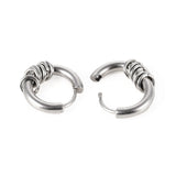 Stainless Steel Huggie Hoop Earrings Hypoallergenic for Women