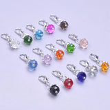 15Pcs Colorful Round Spacer Beads Lobster Clasp DIY Jewelry Making
