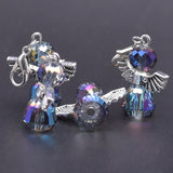 15Pcs Vintage Mixed Angel Wings Beads Charms Pendant Women Jewelry