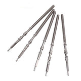 15Pcs Winding Stem For NH3 Series Movement Stainless Steel Repair Crown Kits