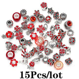 15Pcs Special Mixed Charm Beads Pendant for DIY Jewelry Making