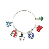 15Pcs Mixed Enamel Christmas Charms DIY Jewelry Making Supplies