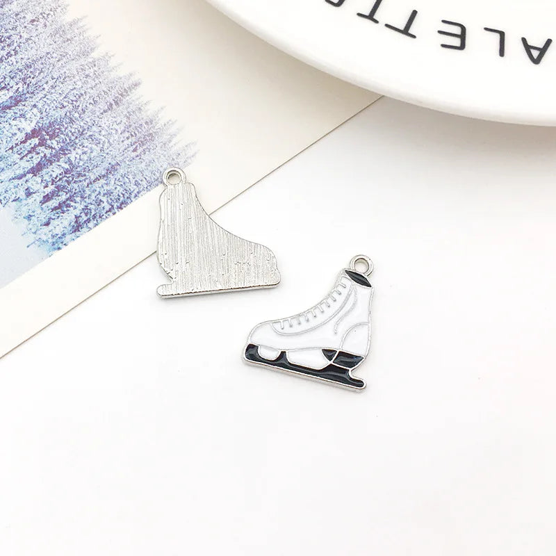 15Pcs Mixed Enamel Christmas Charms DIY Jewelry Making Supplies