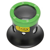 15X Eye Loupe Aluminum Alloy Monocular Magnifying Glass Sapphire Lens