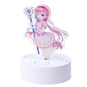 Custom Acrylic LED Standee Printing Cartoon Anime Logo Light Stand