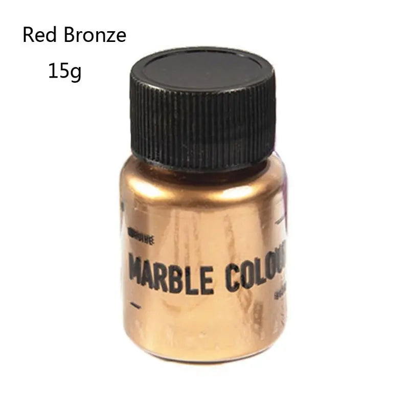 15g Epoxy Resin Colorant Glitter Marble Metallic Pigment Mirror Metal Texture