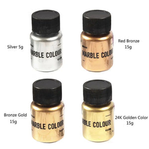 15g Epoxy Resin Colorant Glitter Marble Metallic Pigment Mirror Metal Texture