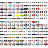 15mm 10Pcs Leopard Print Silicone Beads Teether Baby Pacifier DIY Jewelry