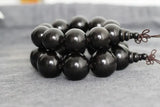 Natural Ebony Wood Beads Bracelet For Women & Men