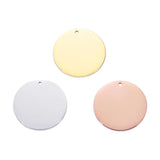 Stainless Steel Pet Disc, 15-20mm, No Engraving