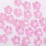 15mm 50g Acrylic Blossom Loose Beads Pearl Flower DIY Jewelry