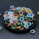 15mm Big Hole Lucky Buckle Charms Reiki Healing Chakra Pendants