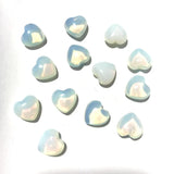 15mm Heart Shape Opal Stone Gems Pendant 20pcs