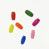 15mm Cartoon Colorful Wood Beads for DIY Girls Jewelry Making