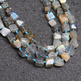 15mm Gray Labradorite Beads for Jewelry Making Bracelet Women Gift