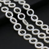 15mm Natural Shell Mother-of-pearl Beads for Jewelry Making