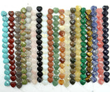 15mm Natural Stone Heart Beads for DIY Jewelry Making