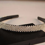 Crystal Headband Rhinestone Hairband Bridal Prom Jewelry