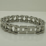15mm Stainless Steel Motorcycle Chain Bracelet Men Jewelry