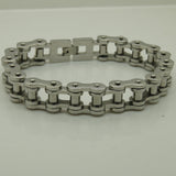 15mm Stainless Steel Motorcycle Chain Bracelet Men Jewelry