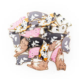 15pcs 12X25mm KC Alloy Enamel Cat Charm For Jewelry Making DIY