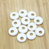 15pcs Crystal Agates Pendant Safety Buckle Multicolor DIY Jewelry